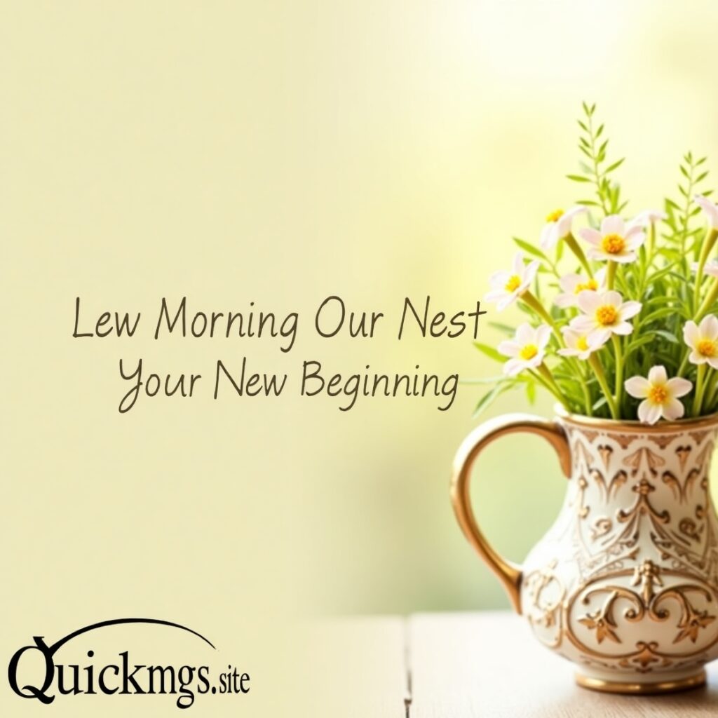 Morning Blessing Ideas