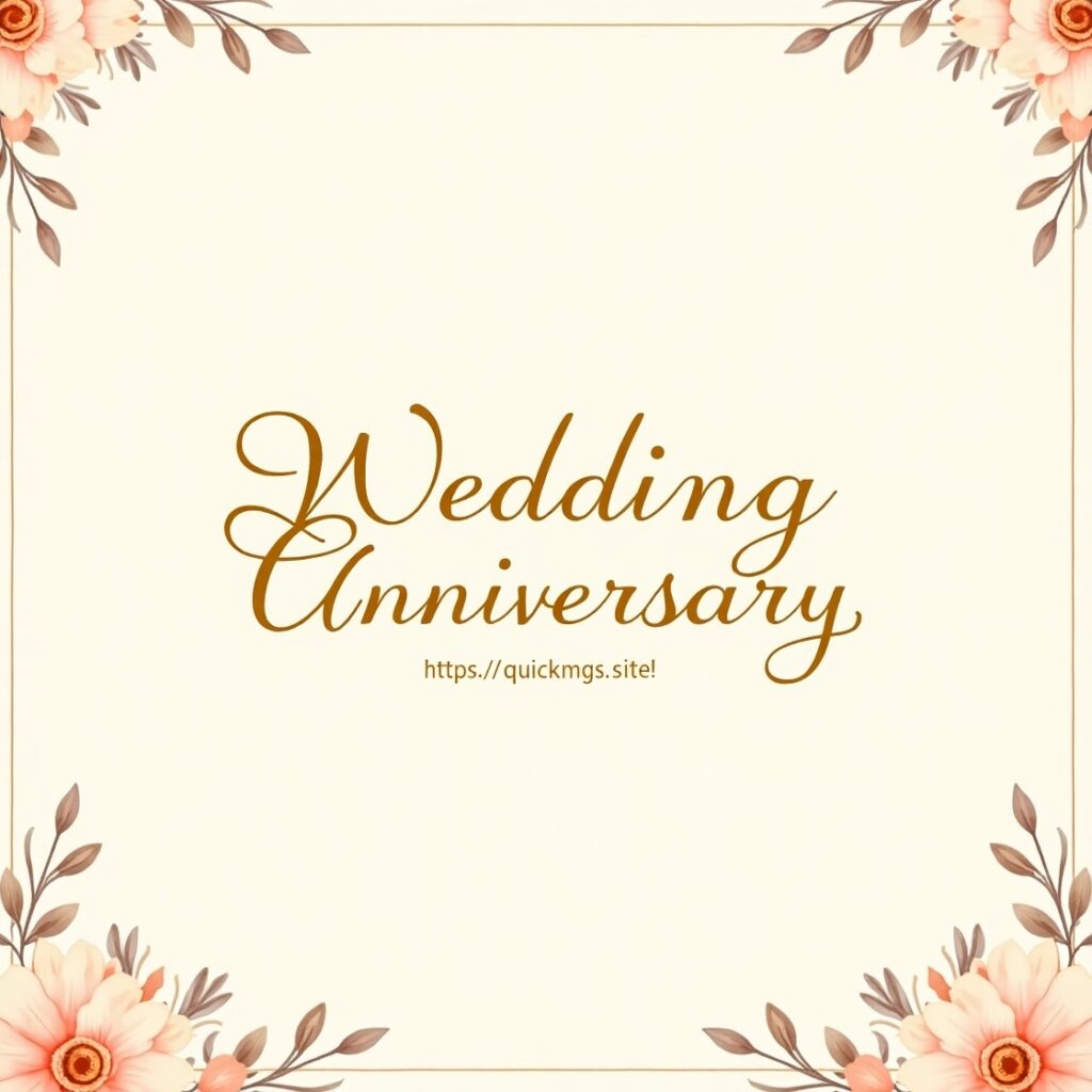 Wishes on Wedding Anniversary for a Friend